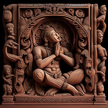 3D model Pranayam Pranayama (STL)